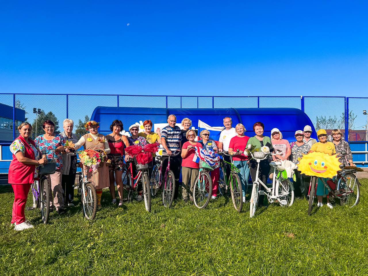 Велофест впервые прошел для активных долголетов округа