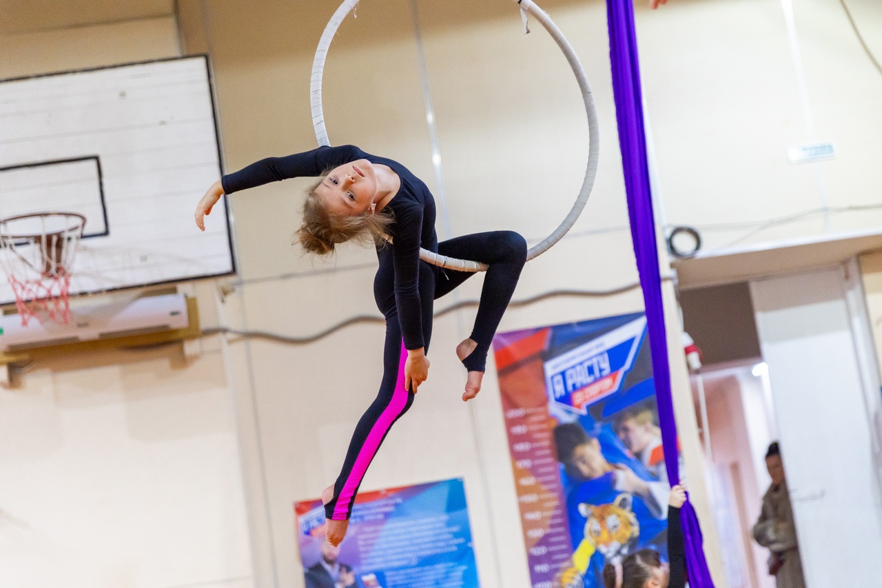 В Орехово-Зуевском округе готовят воздушных гимнастов