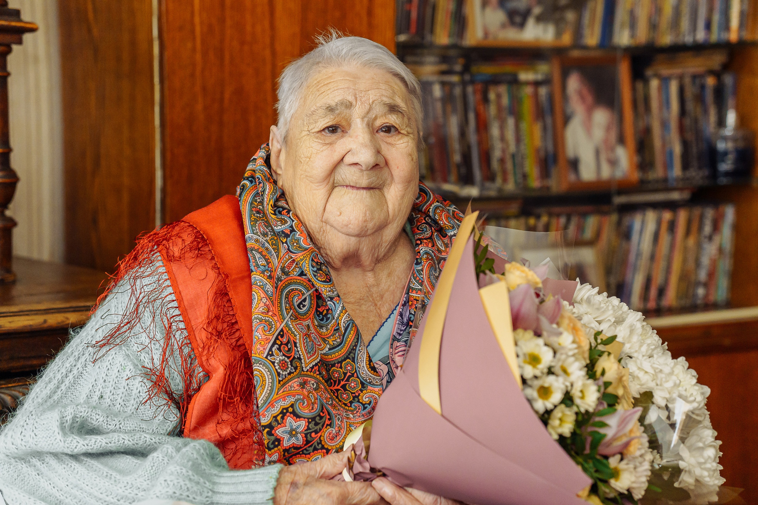 100-летний юбилей отмечает Любовь Николаевна Москвина.