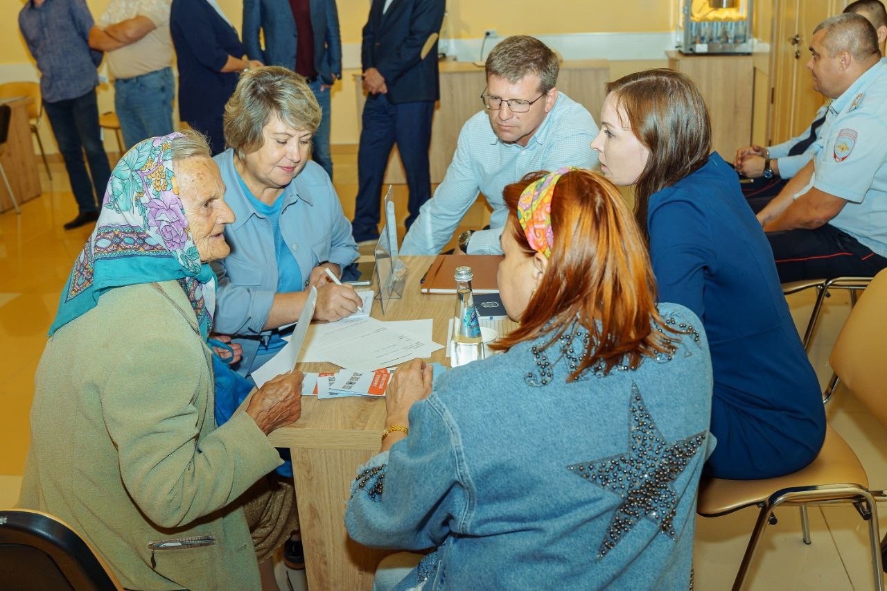 Выездная администрация в городе Куровское